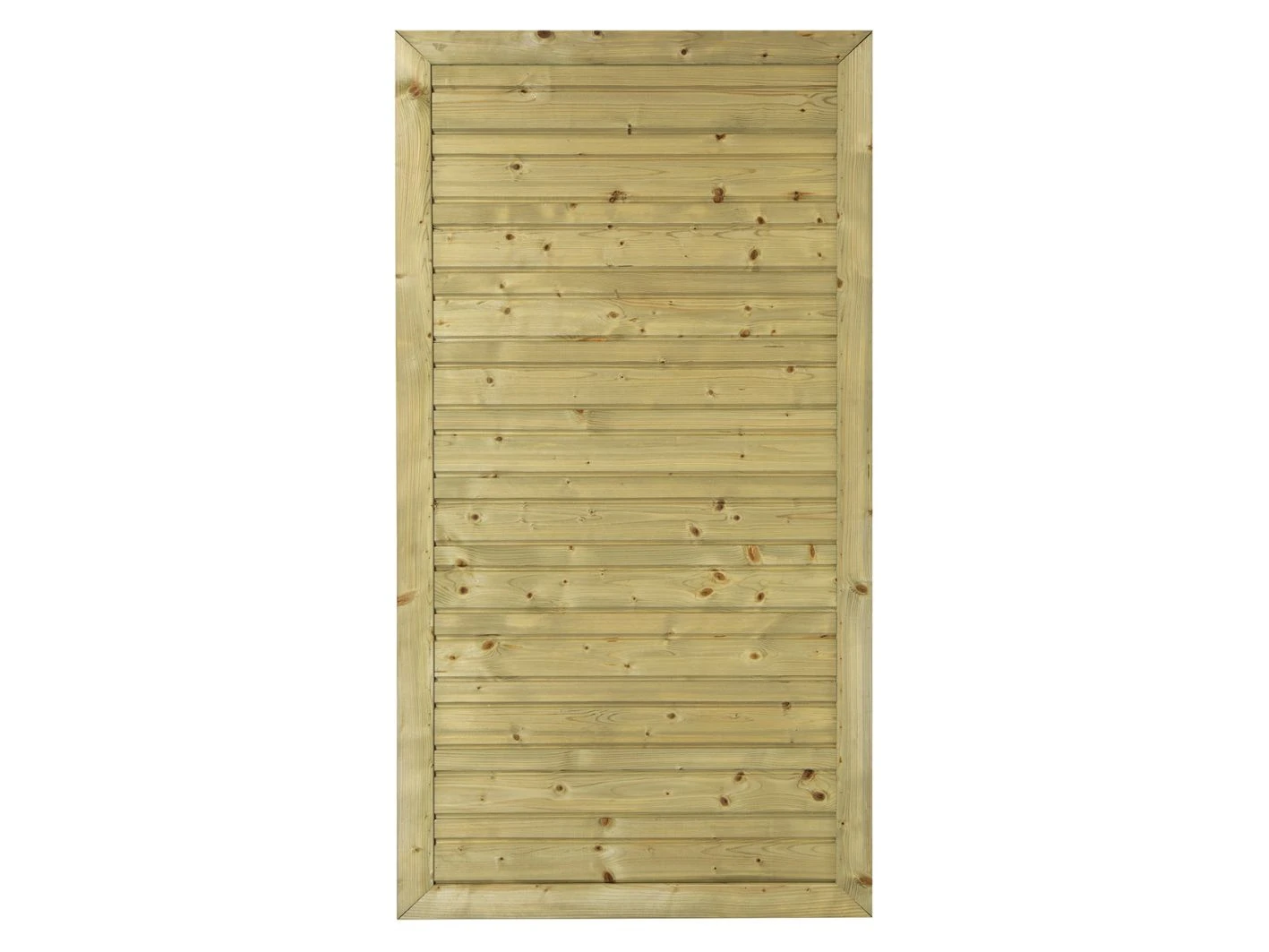 CarpGarant Vuren Scherm Rhombus Dicht in Kader 90 x 180 cm - Afbeelding 1